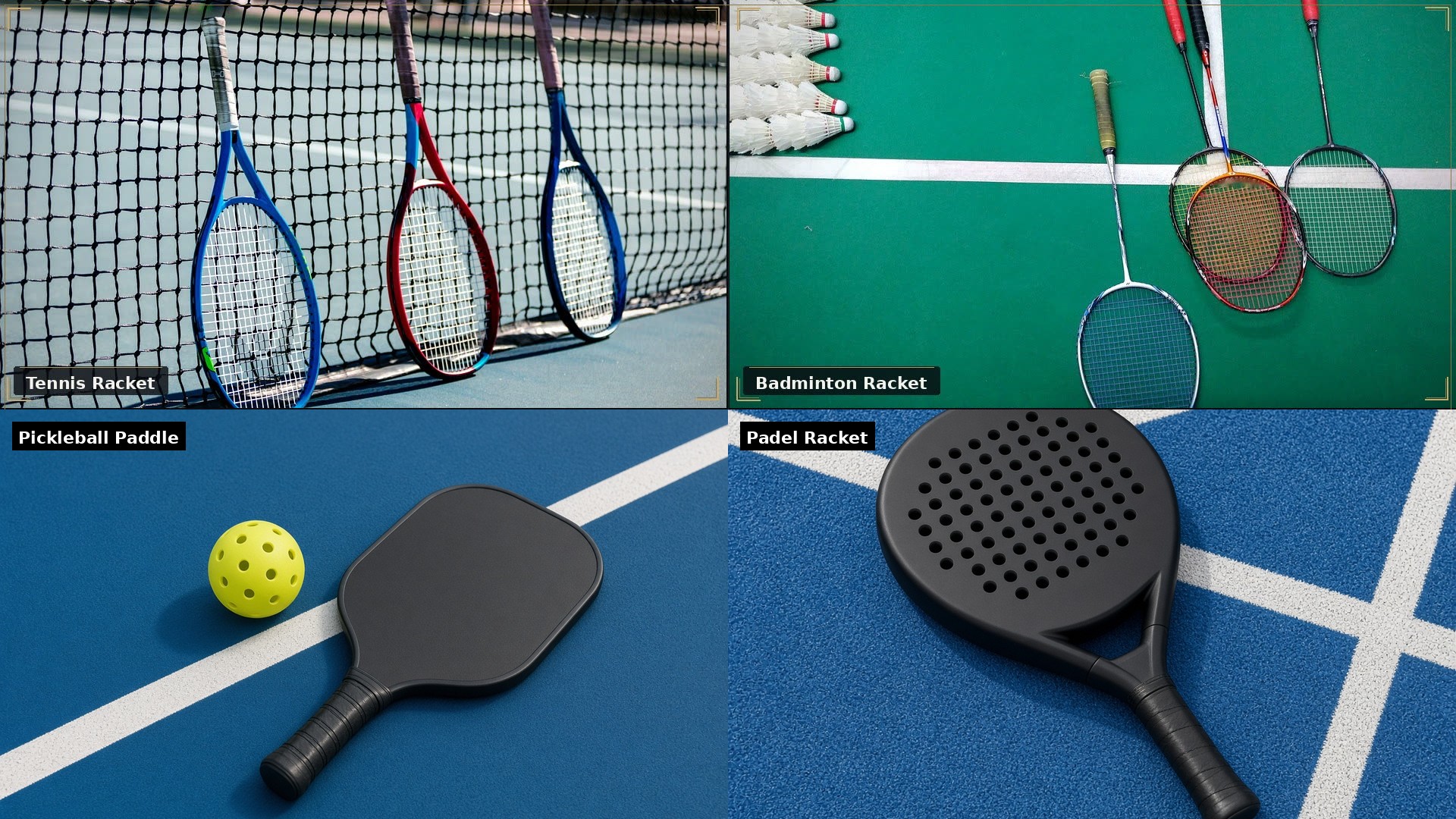 AmoySports — rackets and balls showcase