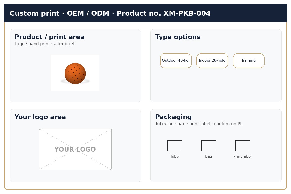Custom print · OEM / ODM