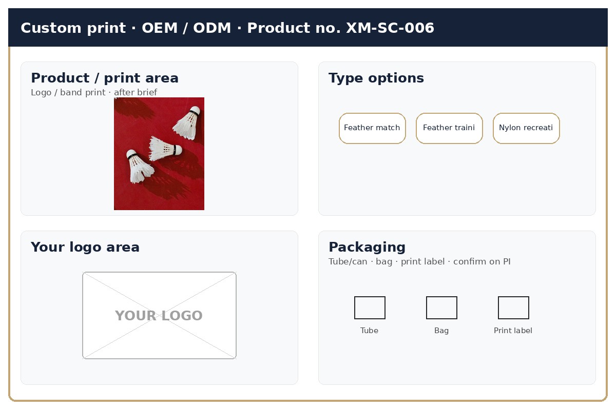 Custom print · OEM / ODM