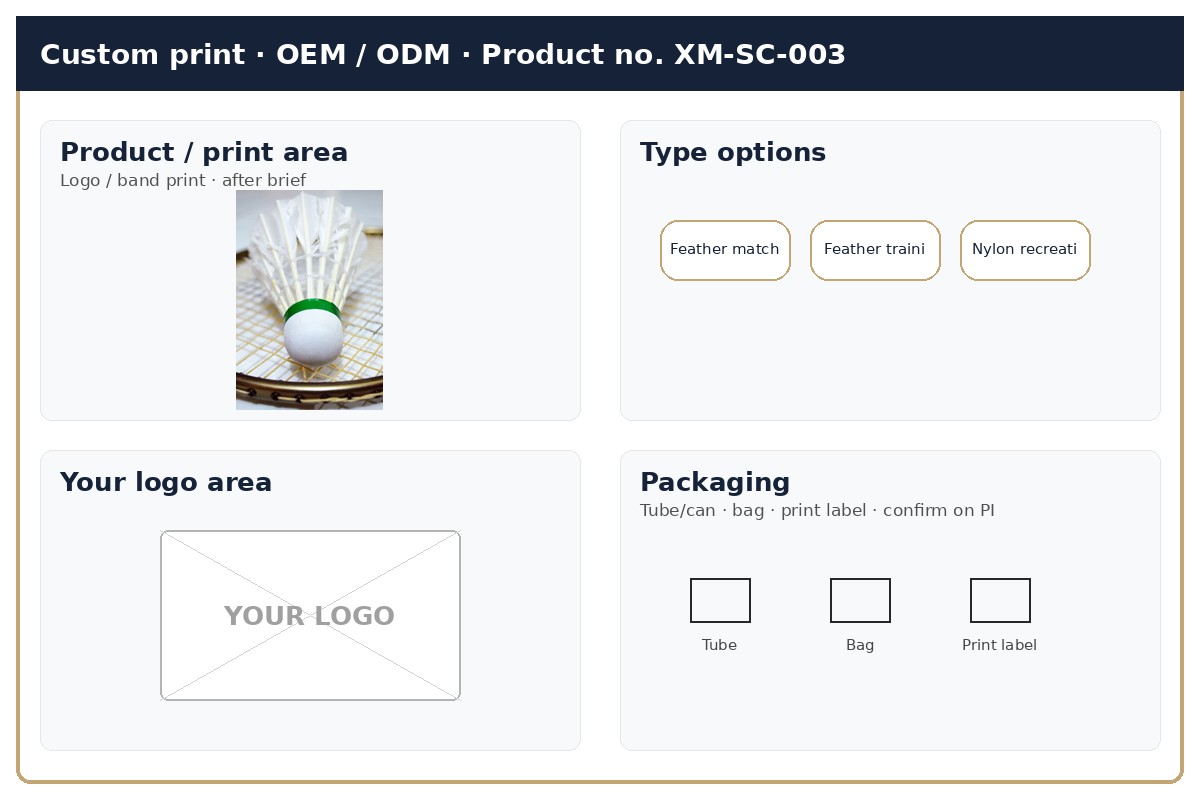 Custom print · OEM / ODM