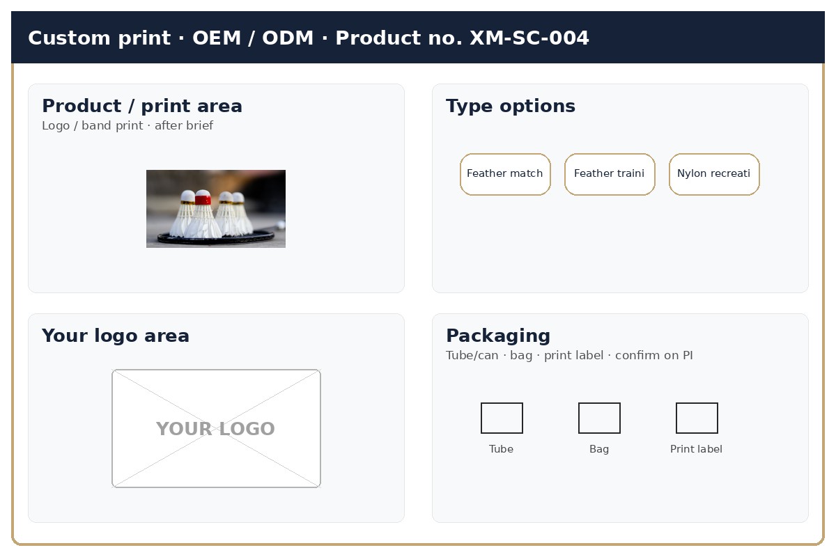 Custom print · OEM / ODM