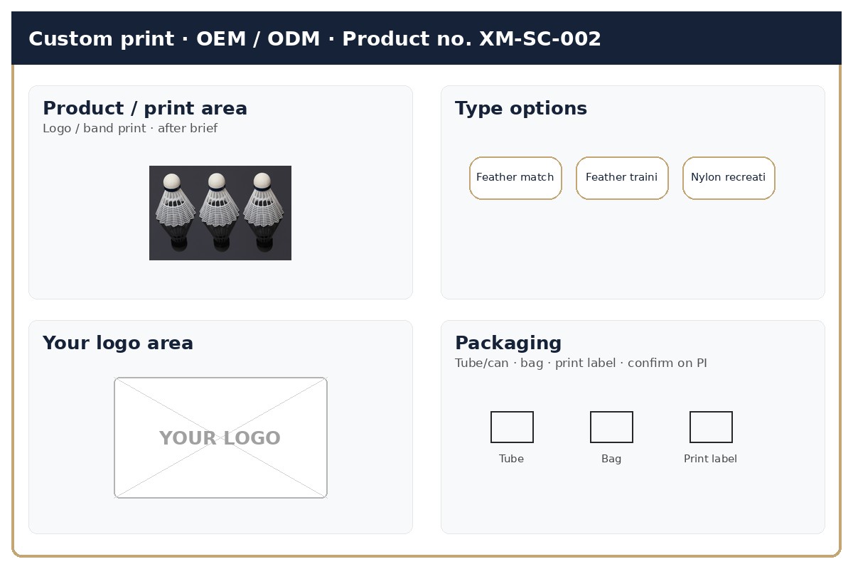 Custom print · OEM / ODM