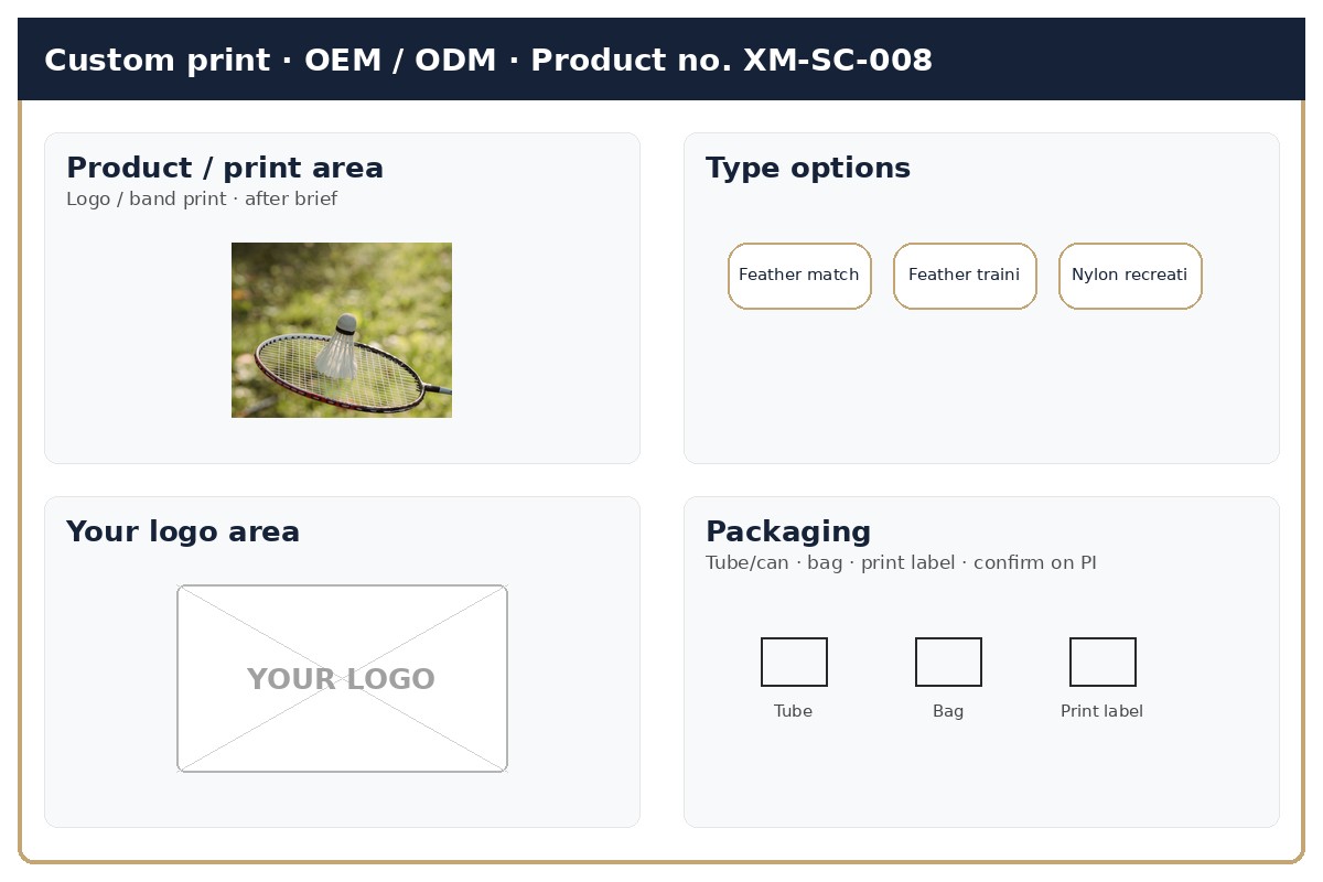 Custom print · OEM / ODM