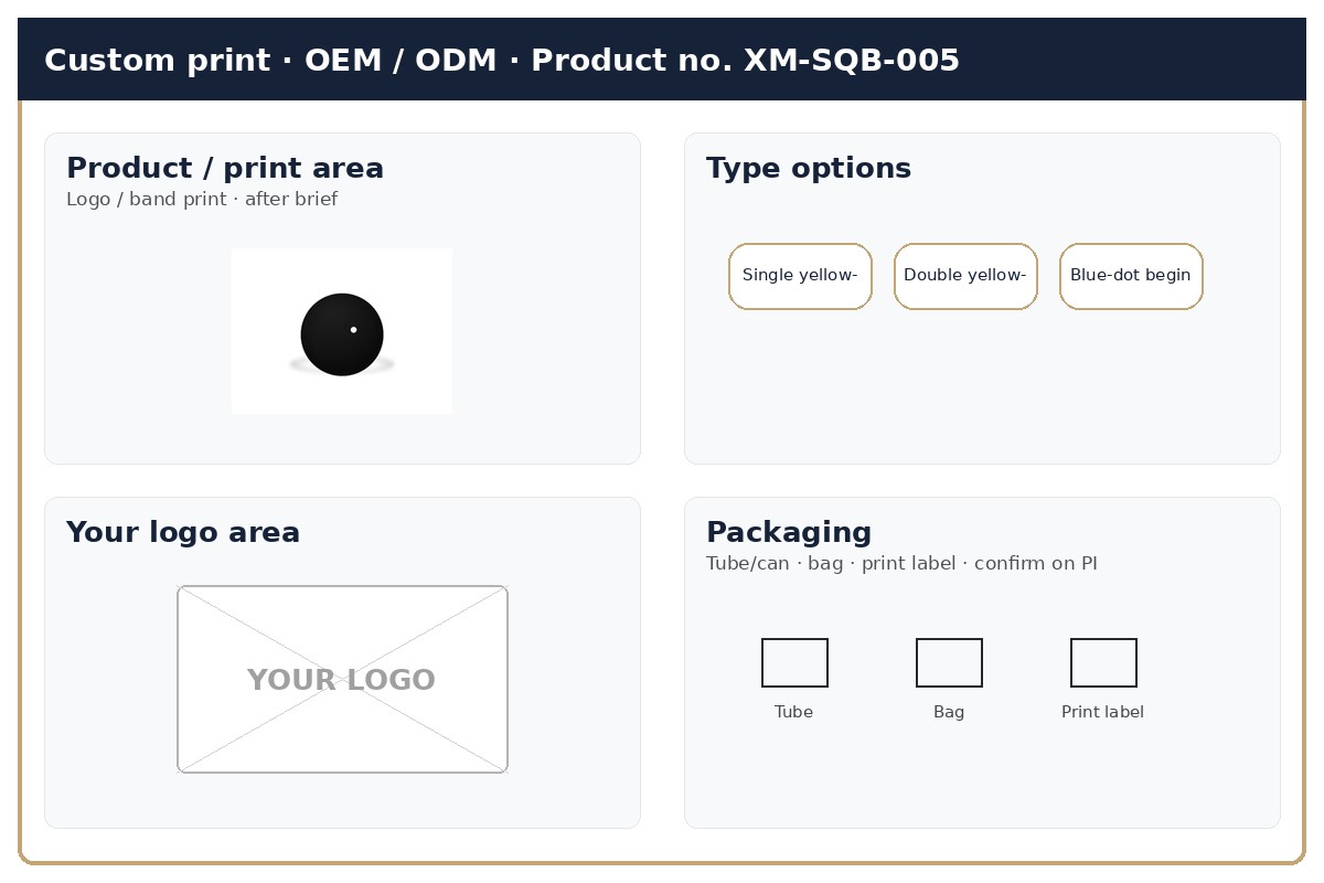 Custom print · OEM / ODM