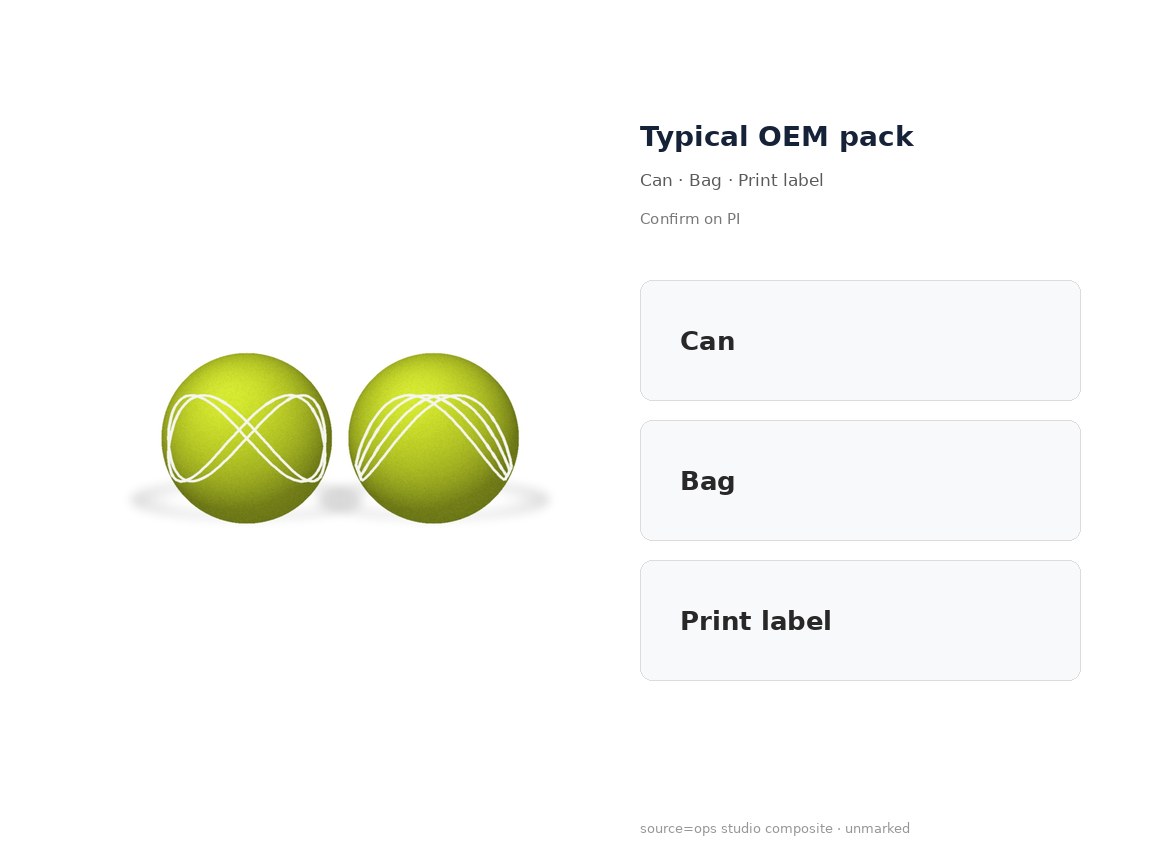 Packaging & labeling