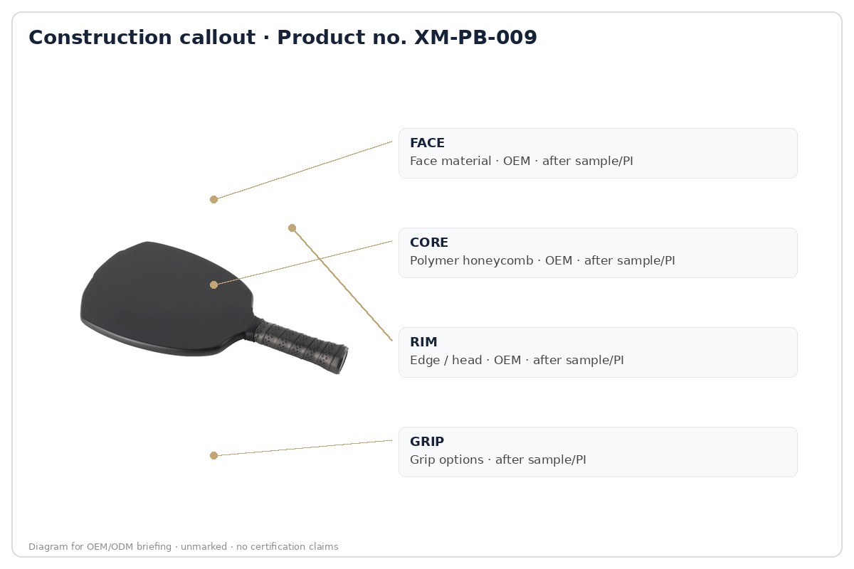 Construction · labeled callout