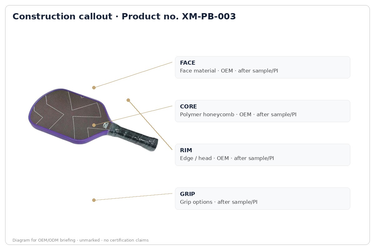 Construction · labeled callout