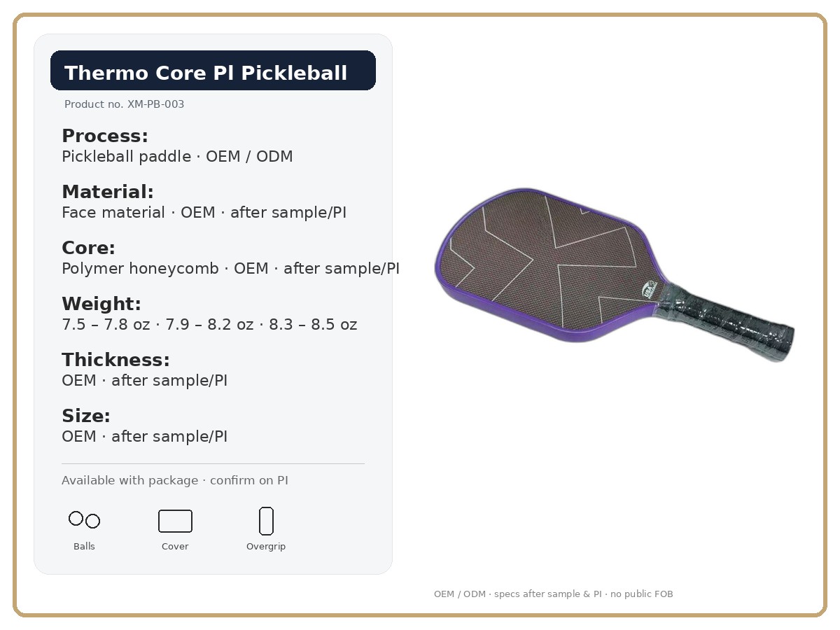 Spec card · key attributes