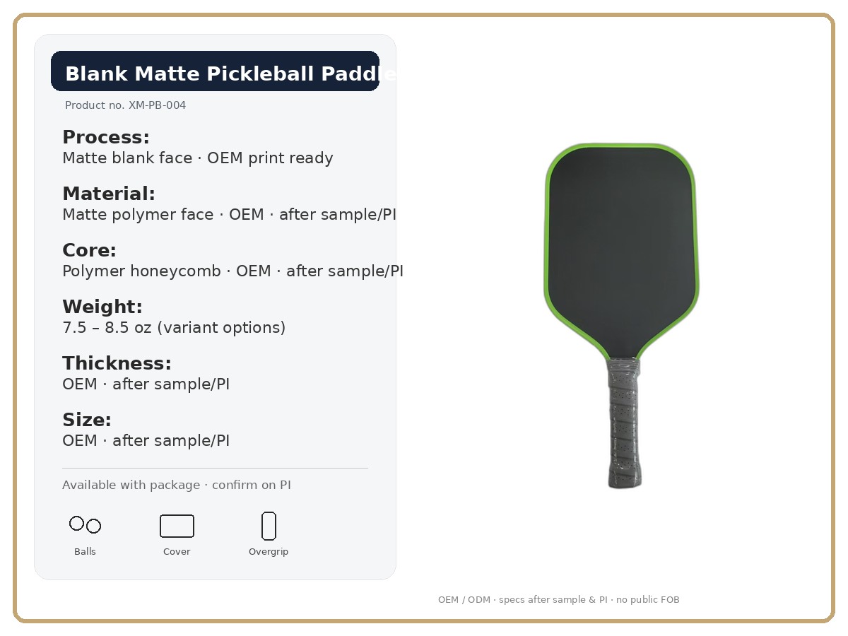 Spec card · key attributes