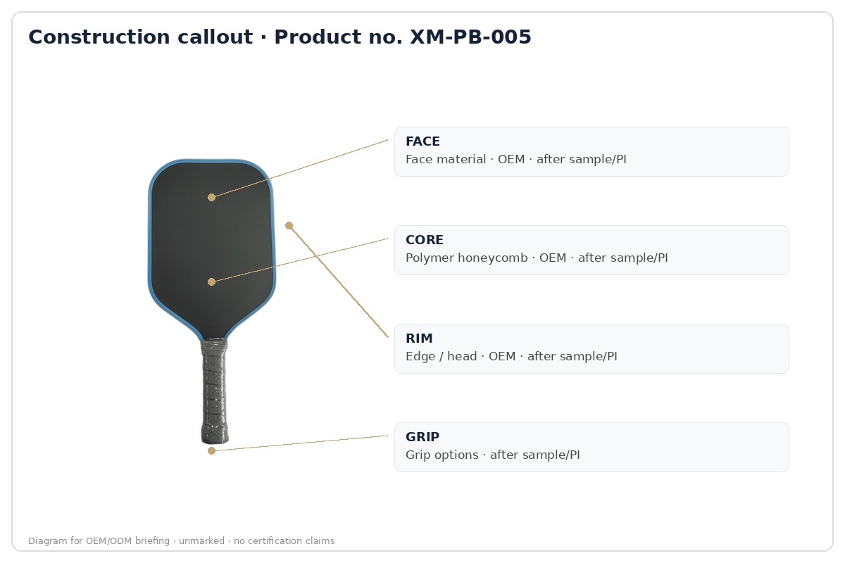 Construction · labeled callout