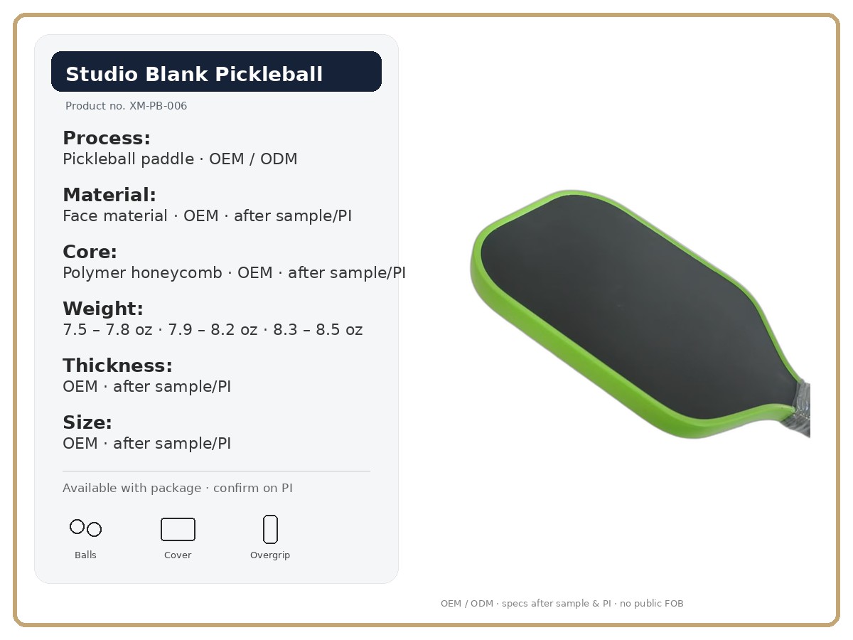 Spec card · key attributes