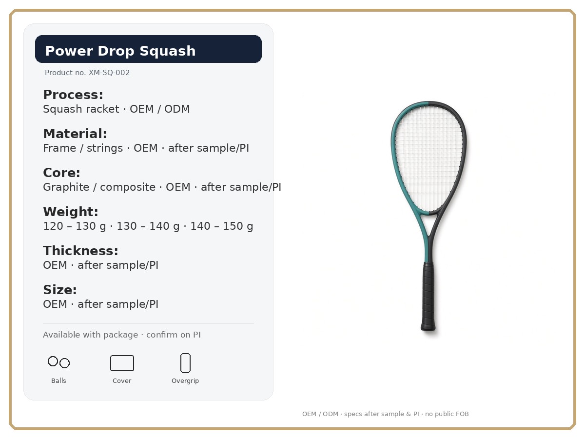 Spec card · key attributes