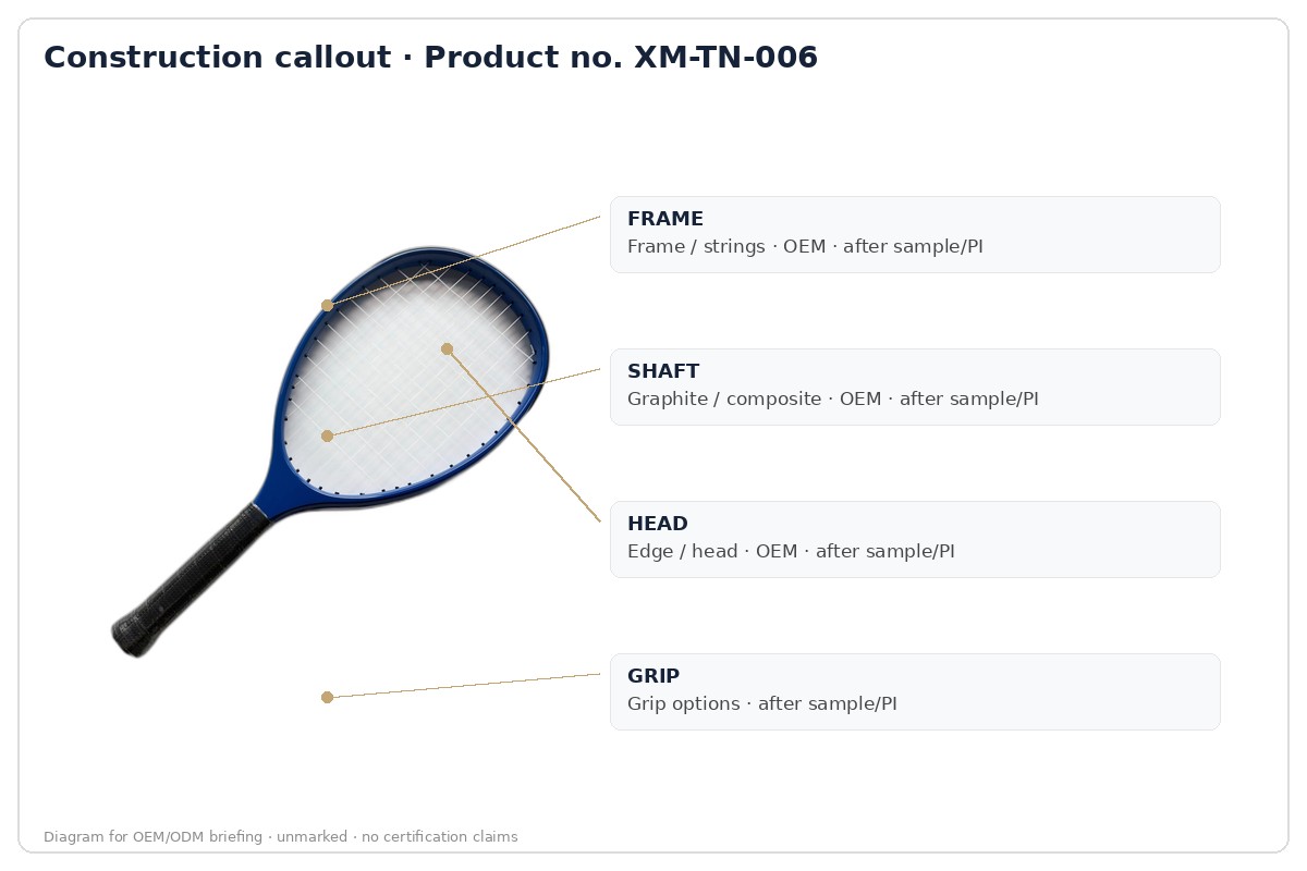 Construction · labeled callout