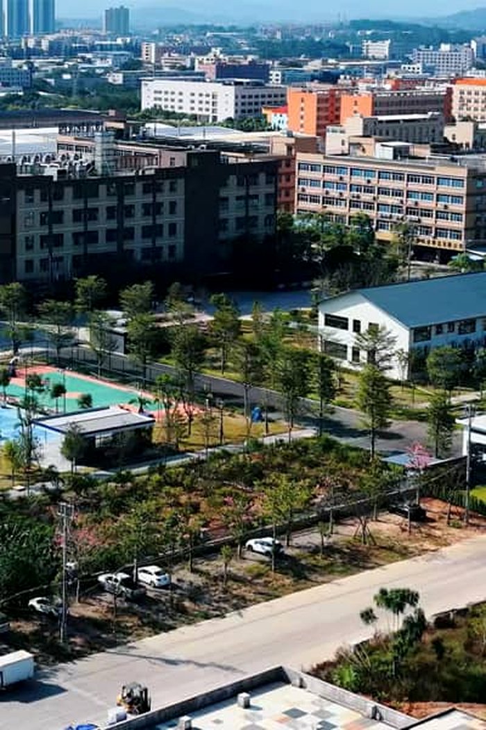 Partner plant campus overview in the Fujian racket cluster